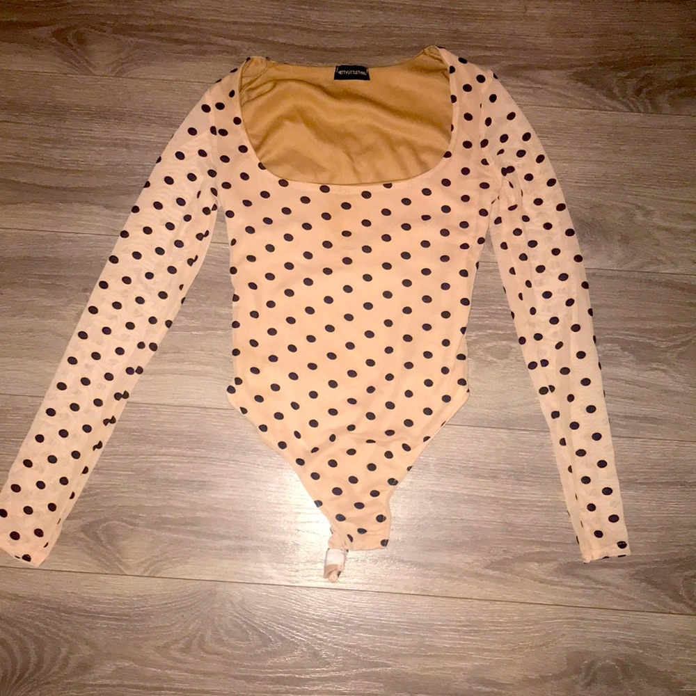 Pretty Little Thing Poke-A-Dot Bodysuit